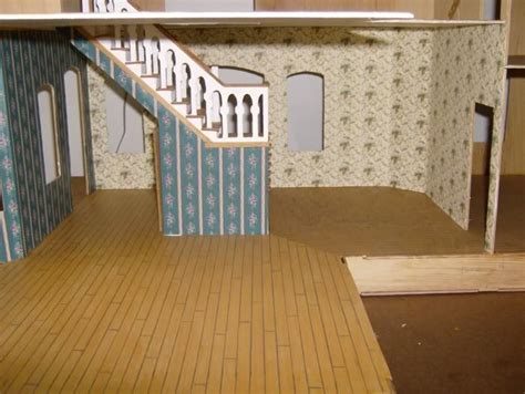 More Minis Blogspot Dollhouse Flooring Guide Stained Wood With