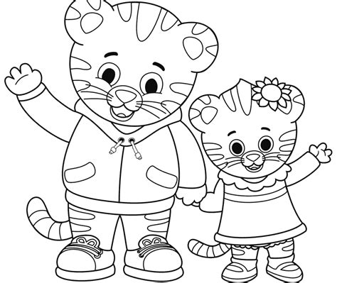 You can use our amazing online tool to color and edit the following daniel tiger printable coloring pages. Free Printable Daniel Tiger Coloring Pages | Free Printable