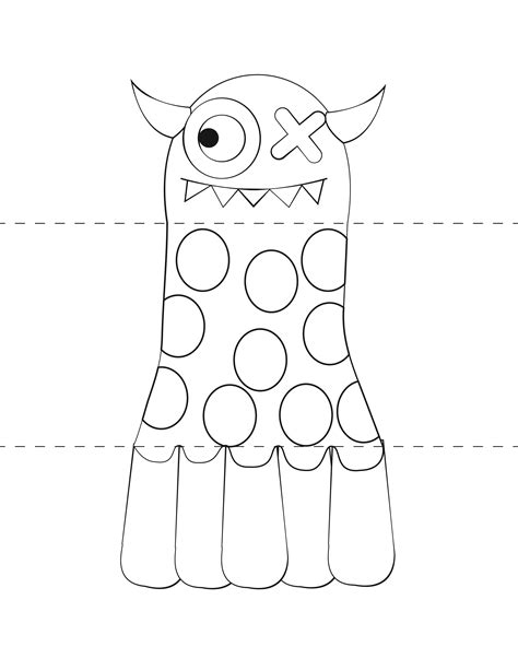 Make Your Own Monster Printable