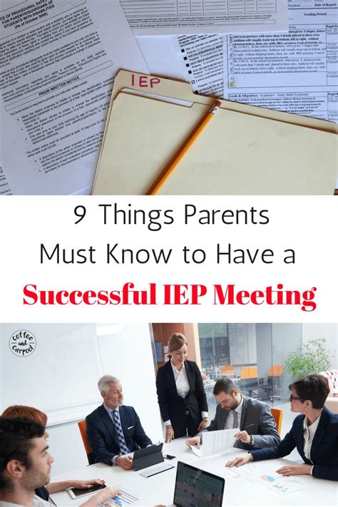 9 Things Parents Must Know To Have A Successful Iep Meeting Iep