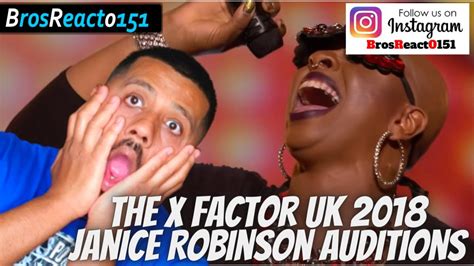 First Time Hearing The X Factor Uk 2018 Janice Robinson Auditions Full