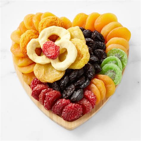 Manhattan Fruitier Heart Shaped Dried Fruit And Nut Tray Williams Sonoma
