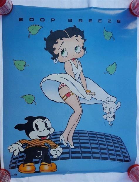 Vintage 1987 Deadstock Vintage Betty Boop Poster Marilyn Monroe Grailed