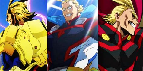 My Hero Academia Every Form Of All Might Ranked