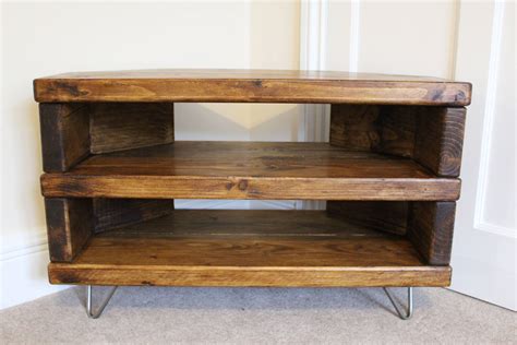 Maybe you would like to learn more about one of these? Reclaimed rustic wooden corner tv stand cabinet unit solid ...