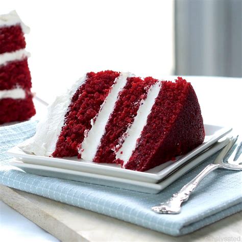 Red velvet cake adapted from the confetti cakes cookbook by elisa strauss via the new york times 2/14/07. Red Velvet Cake - Simply Sated
