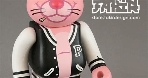The Punk Panther Custom Be Rbrick From Fakir Design