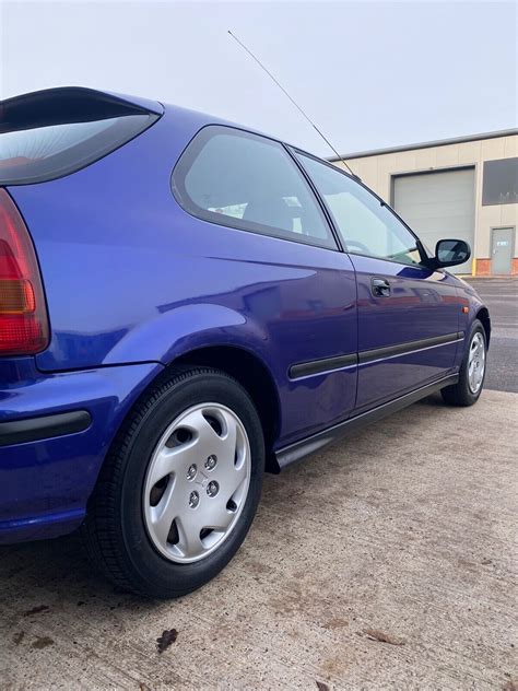 Honda Civic Illusion 14 Manual Ej9 58k Miles Supersonic Blue Ek Eg Ebay