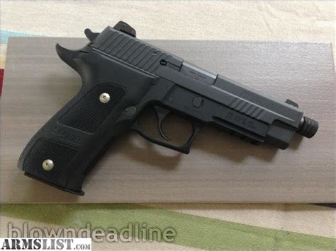 Armslist For Saletrade Sig Sauer P226 Elite Dark 9mm Threaded Barrel