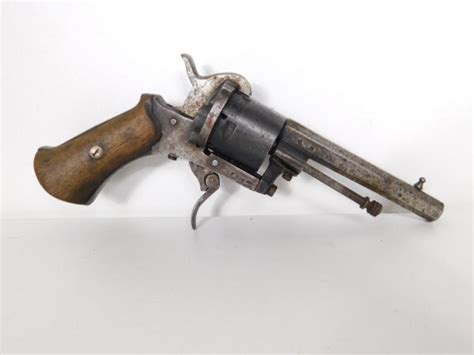Pistolet Revolver à Broche 1870 19 ème Siècle Catawiki