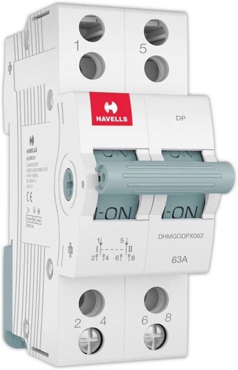 Havells Mcb Changeover 63a 2 Pole Mcb Price In India Buy Havells Mcb