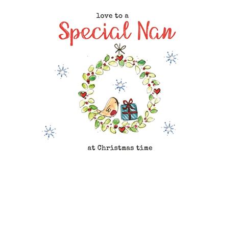 Cards Nan Christmas Card Laura Sherratt Designs Ltd