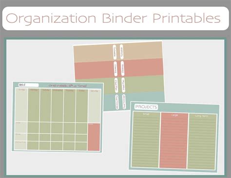 Just Sweet And Simple Free Printable Household Organization Binder