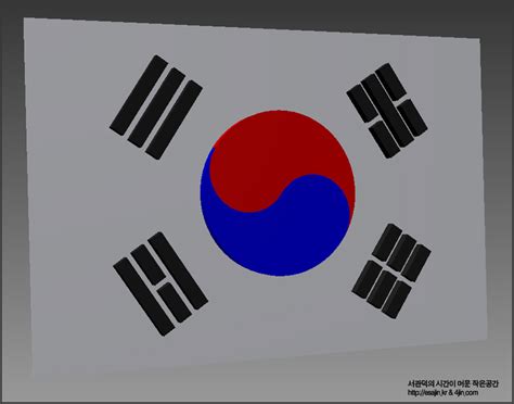#한국 #태극기 #korea #flag #story #meaning #deep #education #cool #cute #illustration #picture. 태극기 도안 - 오토캐드와 인벤터