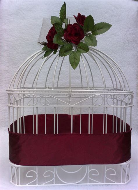 We did not find results for: Bird Cage Card Holder decorated with ribbon and floral topper. Rental - $5.00 | Wedding ...