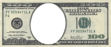 Faceless 100 Dollar Bill Psd Official Psds