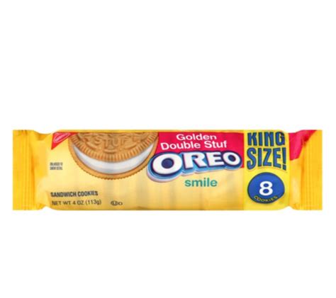 Nabisco Oreo Golden Double King Size 4 Oz Pack Snsts4all