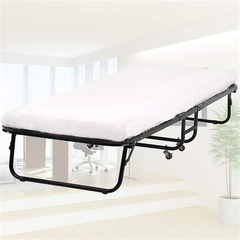 Buy Dkeli Folding Bed Camping Cot Bed Guest Bed Metal Frame With