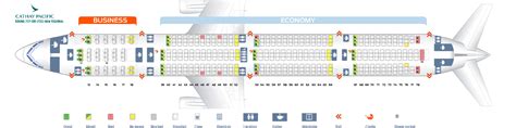 Seat Map Boeing 777 300 Cathay Pacific Best Seats In The Plane