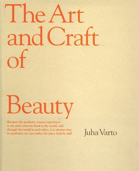 The Art And Craft Of Beauty Aalto University Shop
