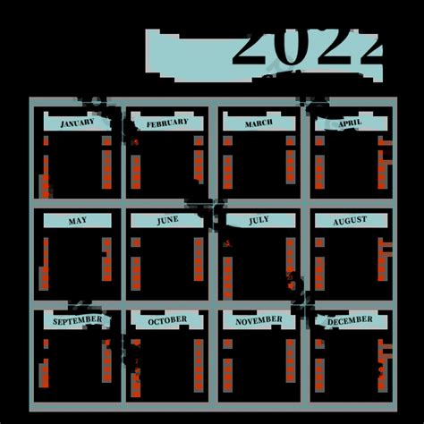 Gambar Kalender 2022 Blok Warna Aliran Biru Elemen Grafis Ai Unduhan