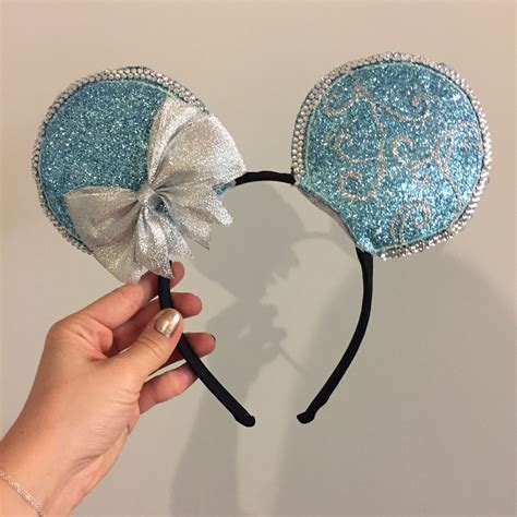 Diy Cinderella Mickey Ears Disney Gear Disney Diy Disney Crafts