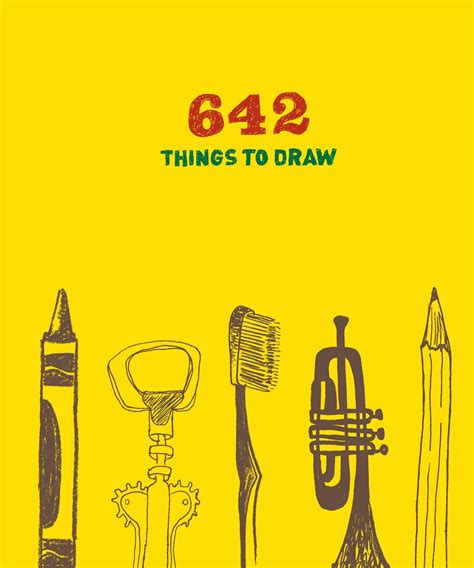 642 Things To Draw Von Books Chronicle Taschenbuch 978 0