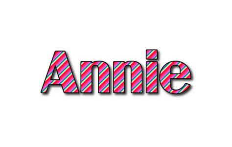 Annie Logo Free Name Design Tool From Flaming Text