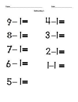 Subtraction math worksheets for children. Touch Math Subtraction Workbook- Single Digit Numbers | Touch math, Math subtraction, Math ...