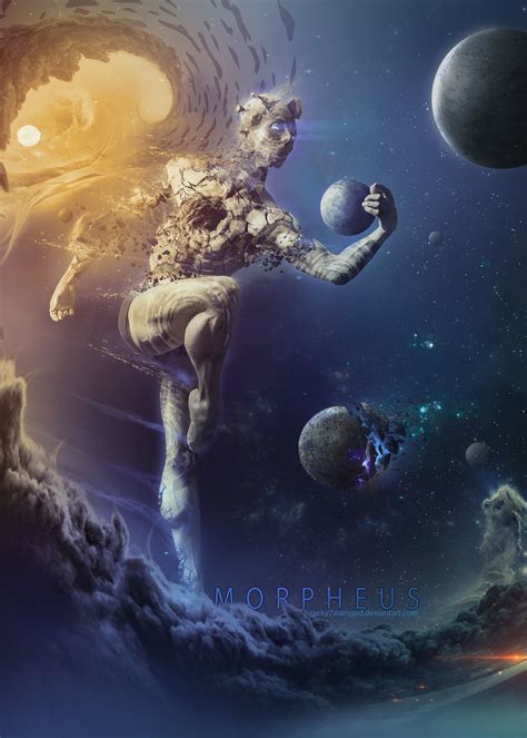 Morpheus By Zacarias Guterres Dark Fantasy Art Fantasy Artwork