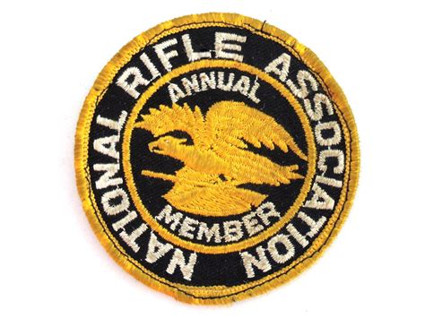 Nra National Rifle Association Badge Annual Member Etsy