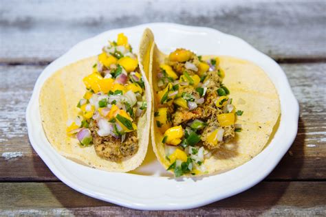 Vegetarian Baja Fish Tacos Recipe Edgy Veg Vegan Dishes Fish Tacos