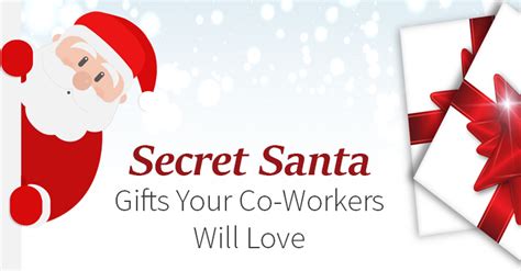 Secret Santa Ts Your Co Workers Will Love Workspace