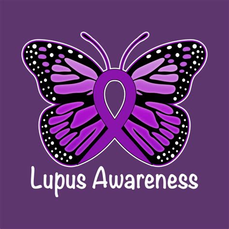Lupus Awareness Butterfly Of Hope Lupus T Shirt Teepublic