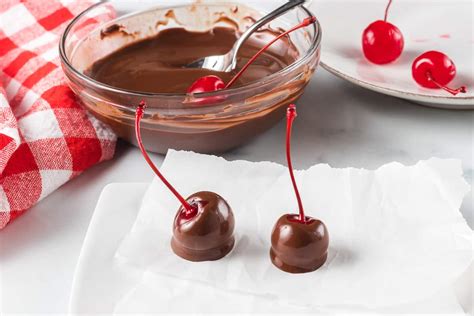 3 Ingredient Chocolate Coated Cherries