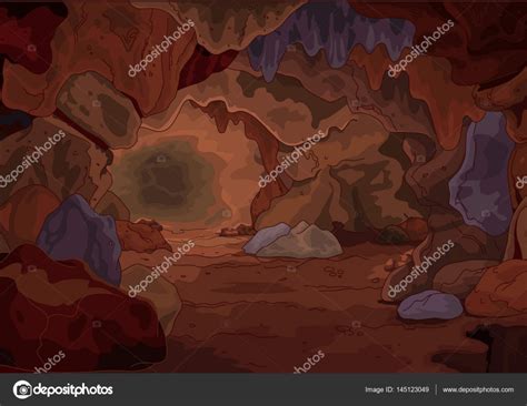 Brown Cartoon Cave Stock Vector By ©dazdraperma 145123049