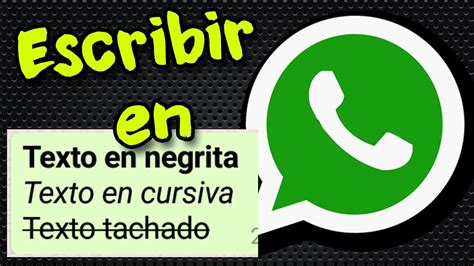 Trucos Whatsapp Escribir En Negrita Cursiva Y Tachado 【 2024 】 Mr Trucos