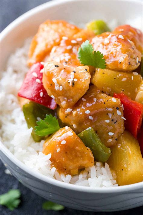 30 Minute Sweet And Sour Chicken Recipe Jessica Gavin