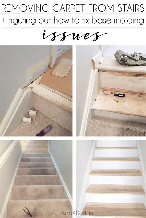 Removing Carpet From Stairs Cuckoo Design