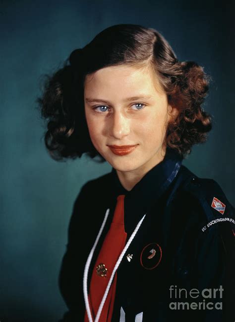 Princess Margaret Rose Wearing Girl Photograph By Bettmann Pixels