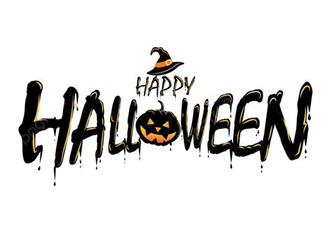 Happy Halloween Text Vector Design Images Happy Halloween Text Banner