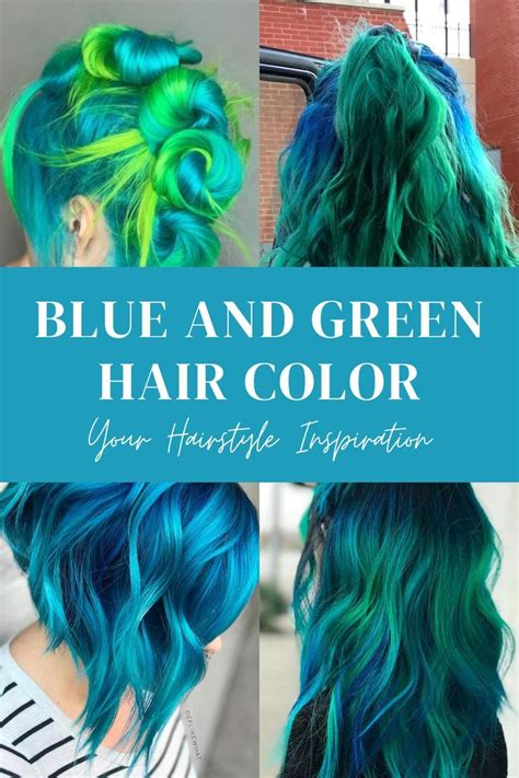 Green Hair Ombre Green Hair Colors Blue Hair Pastel Colors Hair