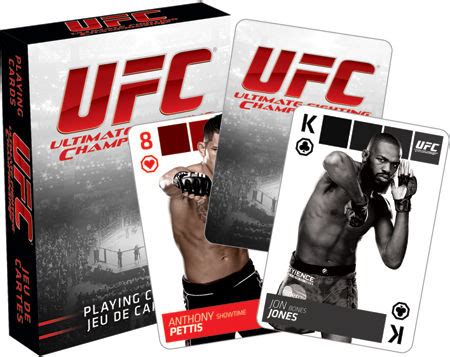 This is about as good as it gets for an ultimate fighting championship event. UFC Fighters Playing Cards — Poster Plus