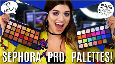 New Sephora Pro Palette First Impressions Review And Demo Youtube