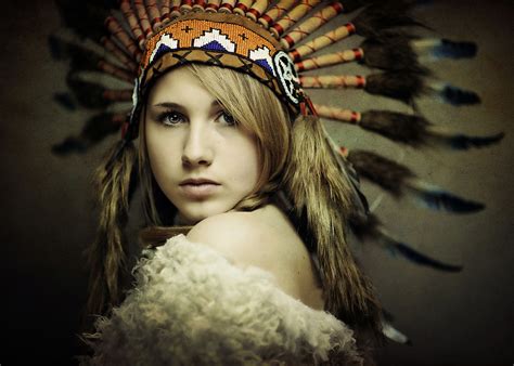 Women Native American Hd Wallpaper