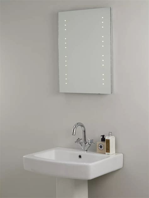 John Lewis And Partners Led Starlight Illuminated Bathroom Mirror At John