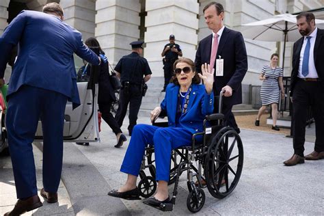 Sen Dianne Feinstein Returns From Leave Says She Was Never Gone