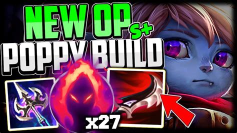 This Poppy Build Turns Her Into A 1v5 JUNGLER ONE SHOT EVERYTHING