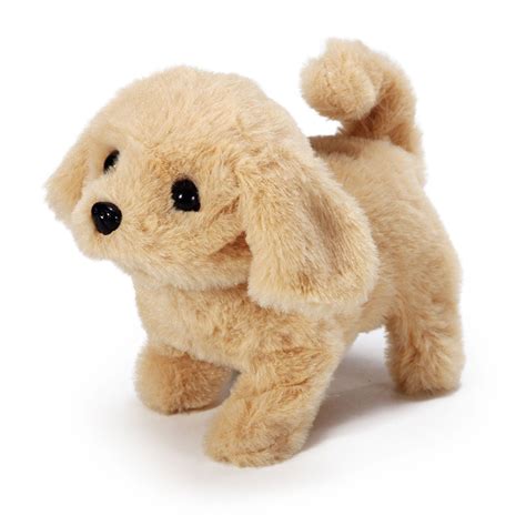 Binpure Cute Little Puppy Plush Toy Electronic Interactive Toy Walking