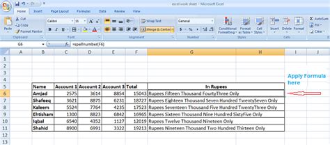 Convert Numbers Into Words In Excel In Indian Rupees